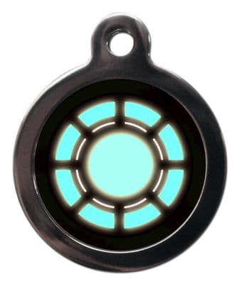 Pet ID Tag Avengers IRON DOG Personalised tag