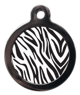 Pet ID tag  design ZEBRA