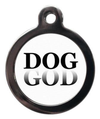 Pet ID Tag Dog God