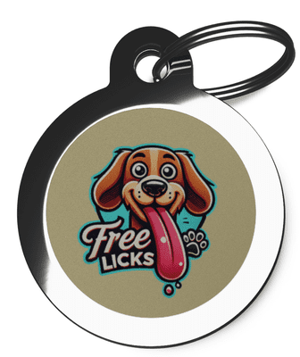 Pet ID Tag  Free licks