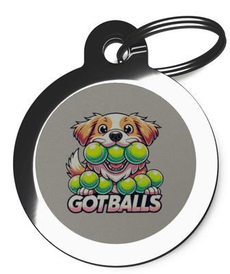 Pet ID Tag  GOT BALLS