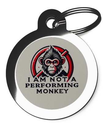 Pet ID Tag  NOT PERFORRMING MONKEY