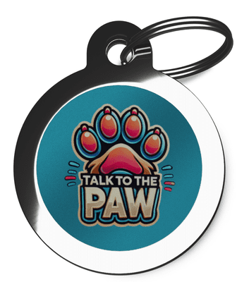 Pet ID Tag Talk to the PAW