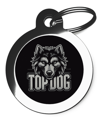 Pet ID Tag  TOP DOG