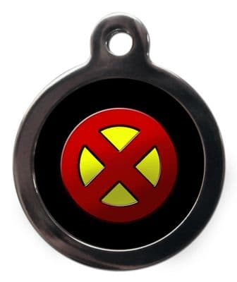 Pet ID Tag X Men LOGO Personalised tag