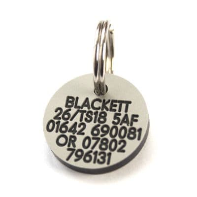 Plastic mini circle 21mm