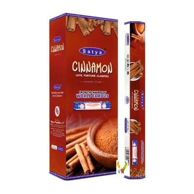 Satya Cinnamon  Hexa - 120 Sticks
