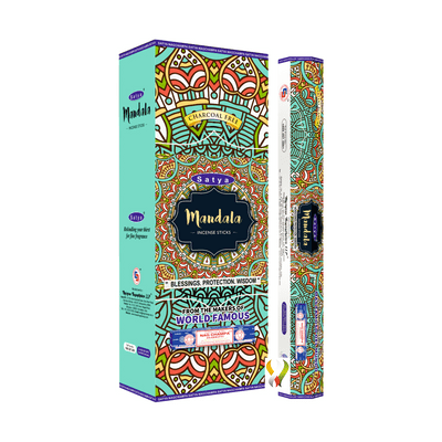 Satya Mandala Hexa - 120 Sticks