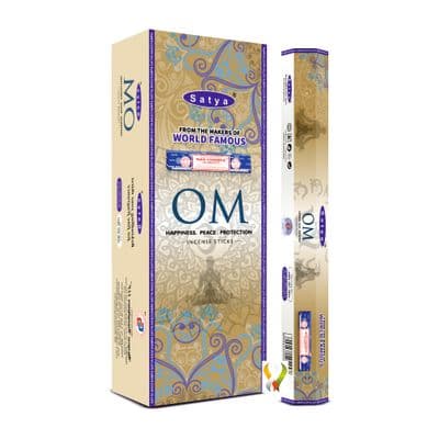Satya Om Hexa - 120 Sticks