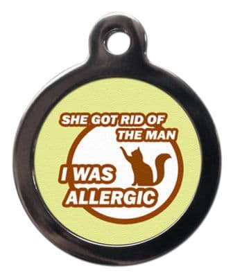 She got rid of  - Cat ID tag