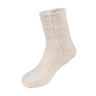 TEDDY SOCK S/M NAT