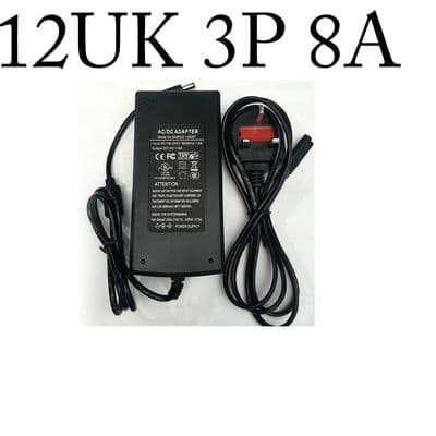 Universal Power Adapters AC 100-240V to DC 12V Power Adapter, UK Plug Cord Switching Power Supply~4090 