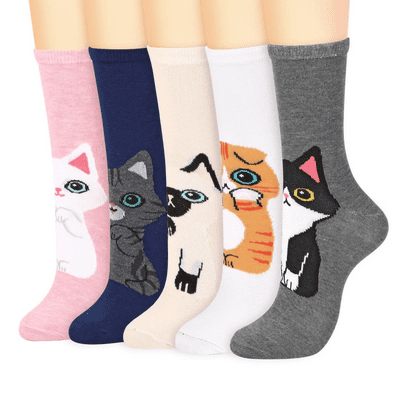 VINSANI KITTY SOCKS 5pk 1010418