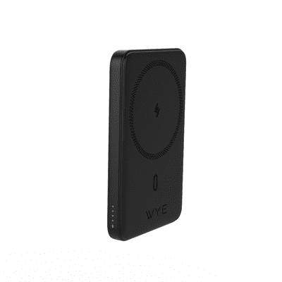 Wyeflux Slim Magnetic 5K Portable Power Bank - Black