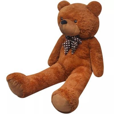 XXL Soft Plush Teddy Bear Toy Brown & White  85 cm & 135 cm 