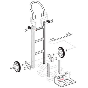 Build your own Magliner Truck Select from a list of standard parts Prices Start From