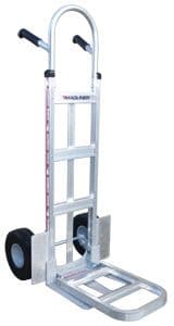 Magliner Hand Truck with Folding Toe & Wheel Guards, 230-HM-1010-F2-WG
