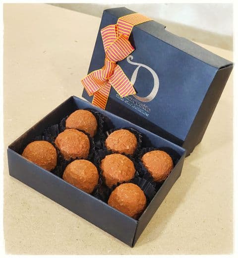 Chocolate House Truffles (12 Truffles) by creator of Luxury Chocolate Demarquette