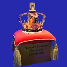 St. Edward's Crown Chocolate Replica at Harrods for Diamond Jubilee