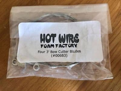 006B3 - Four 3ft Bow Cutter Wires