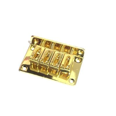 4 String Hardtail Adjustable Bridge Gold