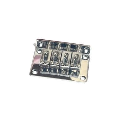 4 String Hardtail Adjustable Bridge Silver