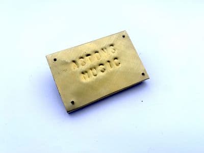 Astons Flat Single Coil Pickup - Gold
