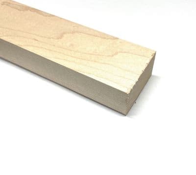 Cigar Box Guitar Neck Blank MAPLE Hardwood