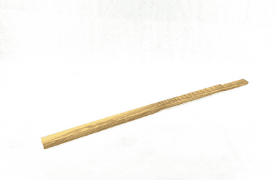 Cigar Box Guitar Neck Fretted Shaped MAPLE