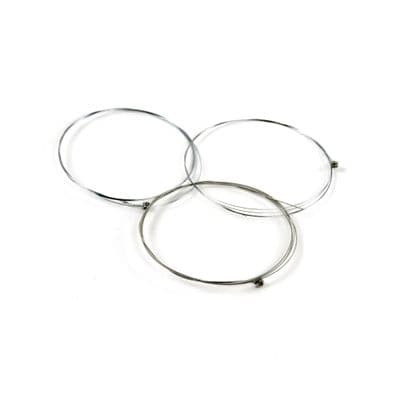 Cigar Box Guitar Strings 3 String Set Nickel Wound