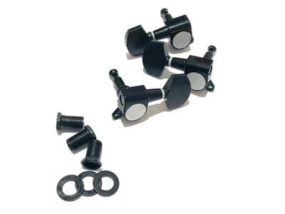 Closed Back Tuners Machine Head x3 - Black