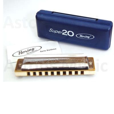 Hering Super 20 Harmonica Harp Mouth Organ Diatonic C New