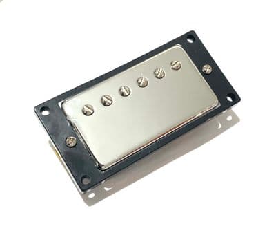 Humbucker Pickup Chrome with black surround