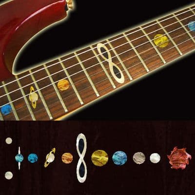 Planets  Fret Markers Inlay Sticker For Guitar