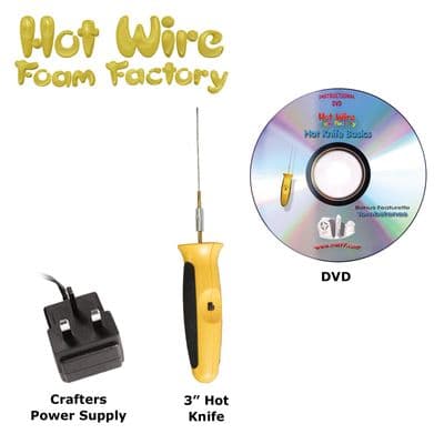 Polystyrene Cutter 3 inch Hot Knife Craft Kit Hot Wire Foam Factory