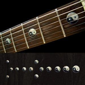 Yin & Yang Fret Markers Inlay Sticker Decal Guitar