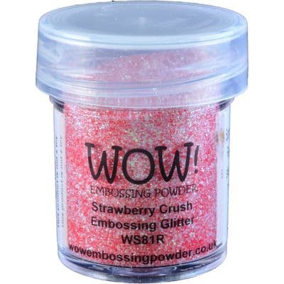 *WOW! Embossing Glitter - Strawberry Crush - WS81R