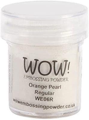 *WOW! Embossing Powder - Orange Pearl - WE06R