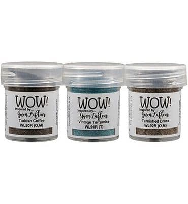 *WOW!  Embossing Powder Trio - Ancient Orient Gwen Lafleur Exclusive