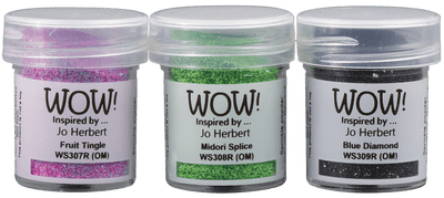 *WOW!  Embossing Powder Trio - Cocktail Party Jo Herbert Exclusive