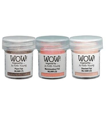 *WOW!  Embossing Powder Trio - Sweetie Jar Jo Firth-Young Exclusive