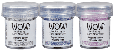 *WOW!  Embossing Powder Trio - Treasure Trove Sara Naumann Exclusive