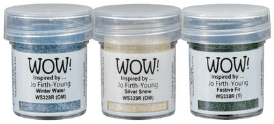 *WOW!  Embossing Powder Trio - Winter Wonderland Jo Firth-Young Exclusive