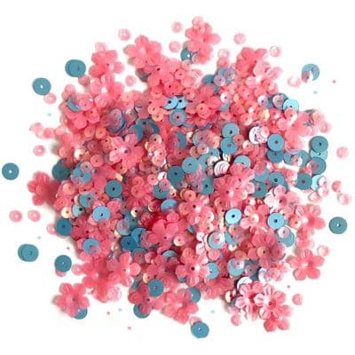 28 Lilac Lane Tin with Sequins - Cherry Blossom