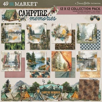 49 and Market 12x12 Collection Pack - Campfire Memories