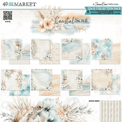 49 and Market 12x12 Collection Pack - Coastal Soul
