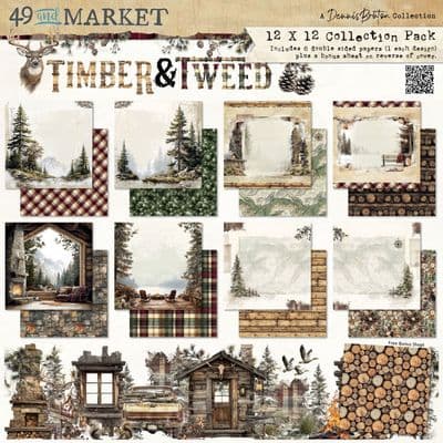 49 and Market 12x12 Collection Pack - Timber and Tweed