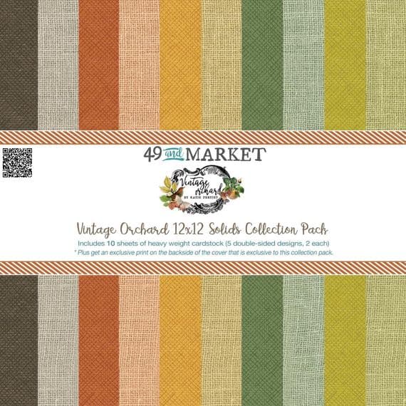 49 and Market 12x12 Collection Pack - Vintage Orchard Solids