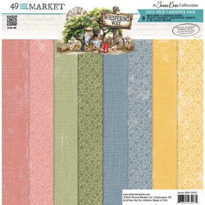 49 and Market 12x12 Collection Pack - Whispering Way Solids