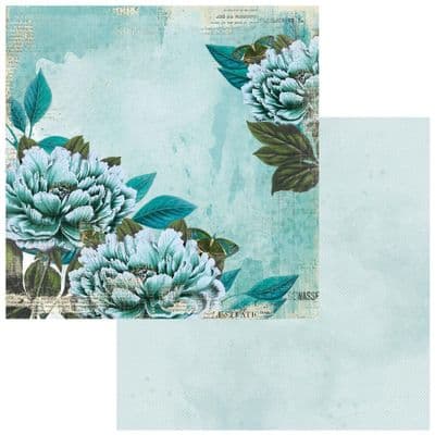49 and Market 12x12 Color Swatch: Teal #1
